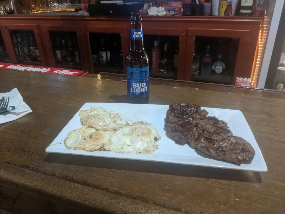 Rib Eye Steak and Eggs by TJ