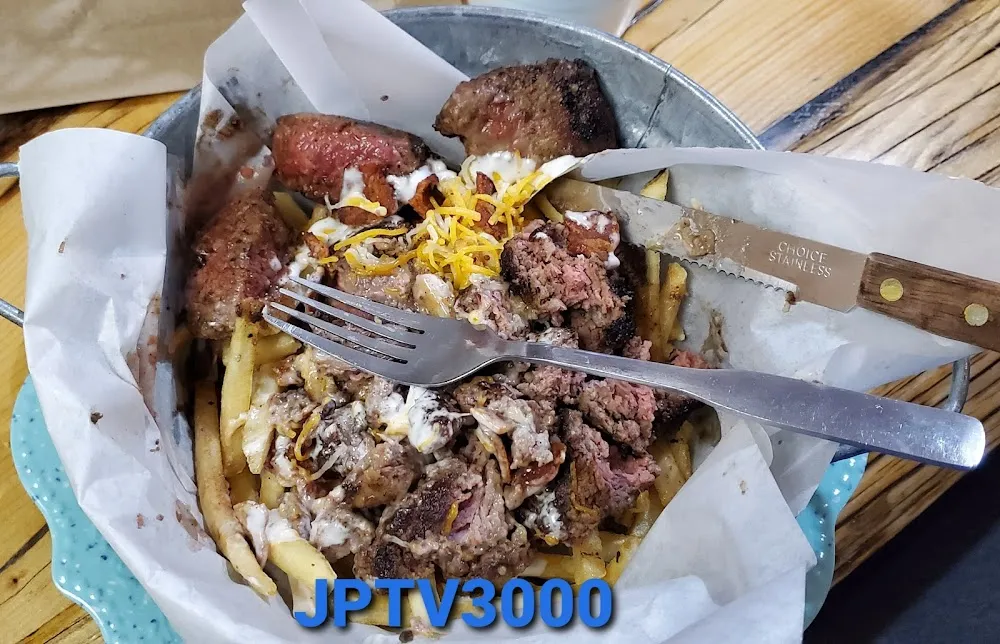 Steak Tips on Fries with Cheese