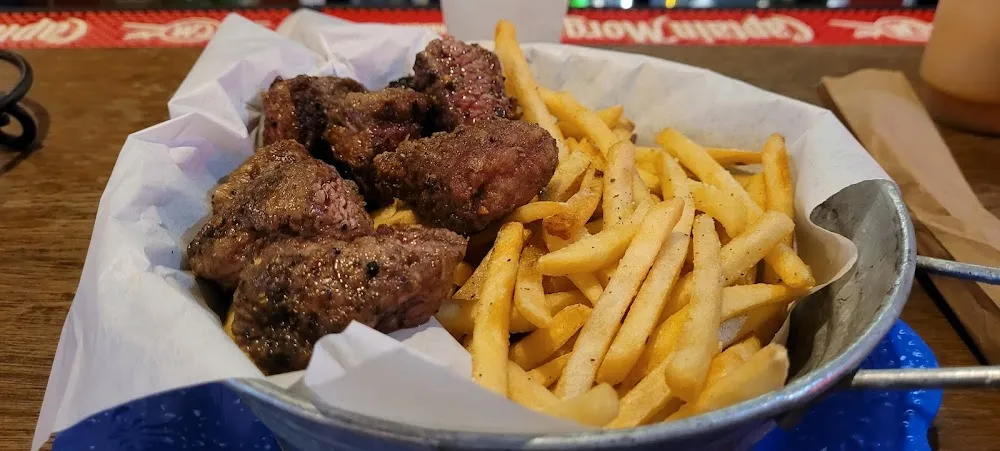Steak Tips with Fries